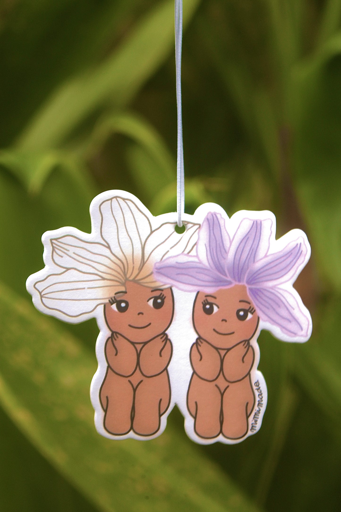 Naupaka unscented air freshner, you can scent them with your favorite perfume.