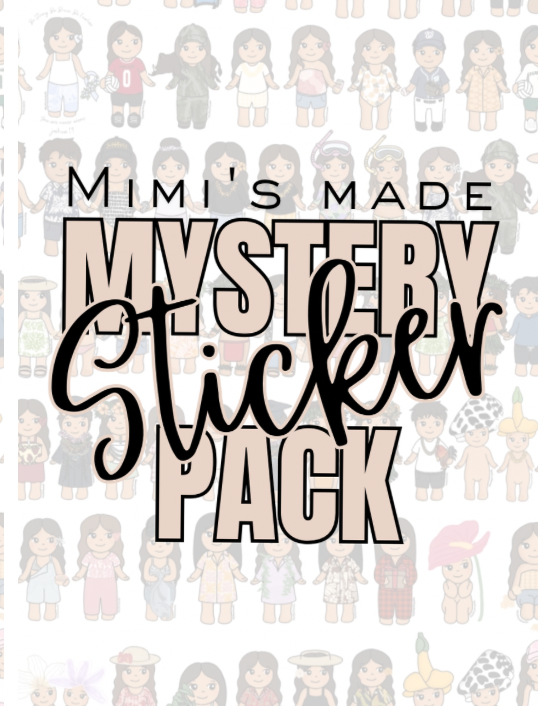 Sticker Mystery pack