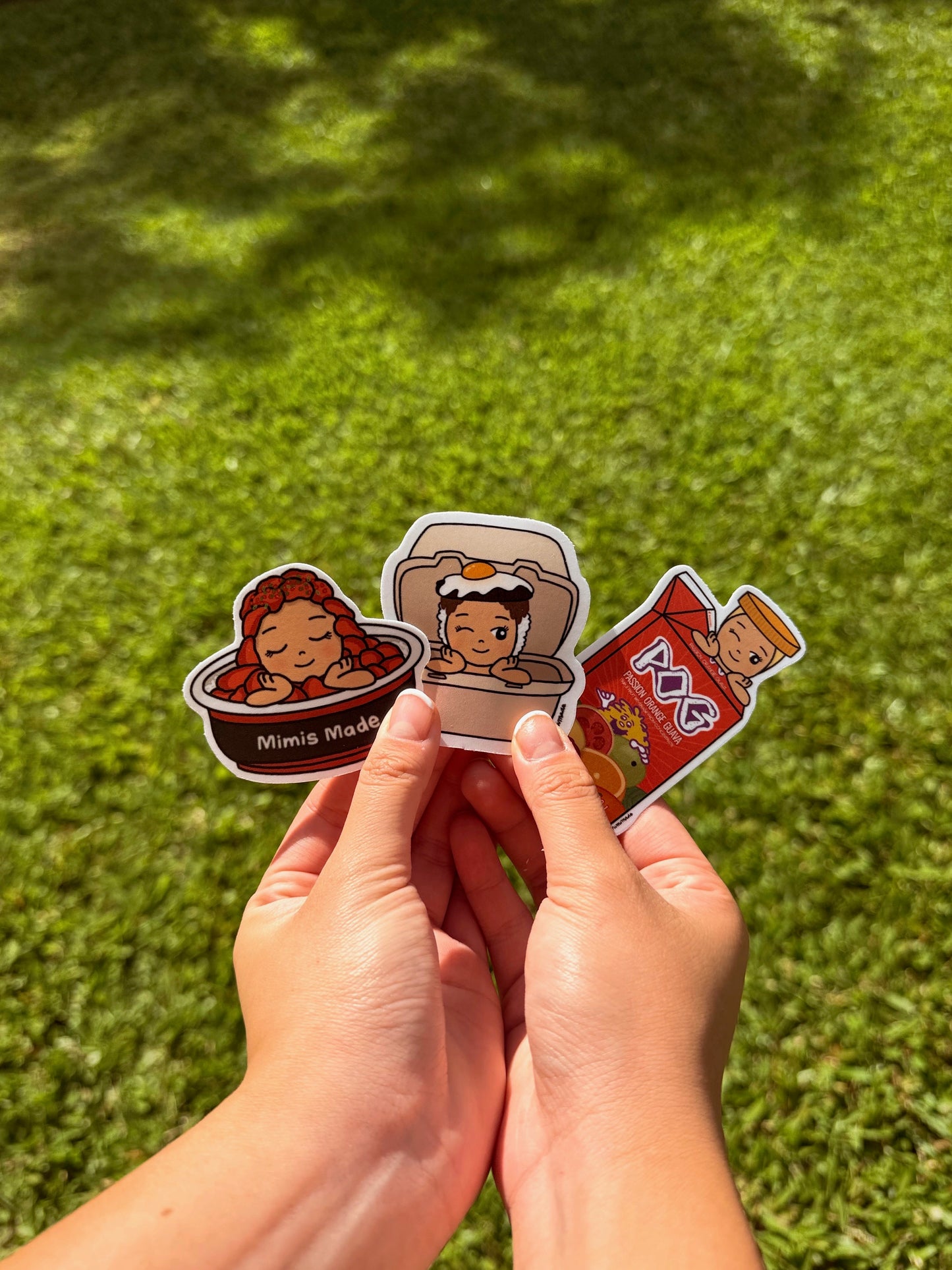 Kanak attact crew stickers