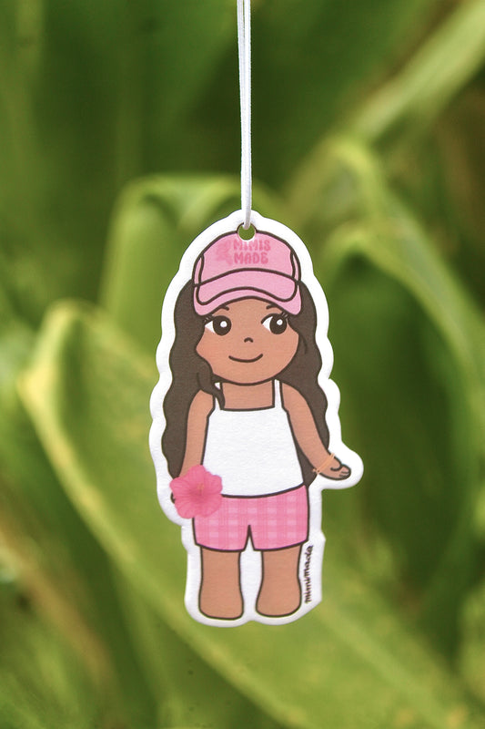 Pink palaka unscented air freshener you can scent them with your favorite perfume.