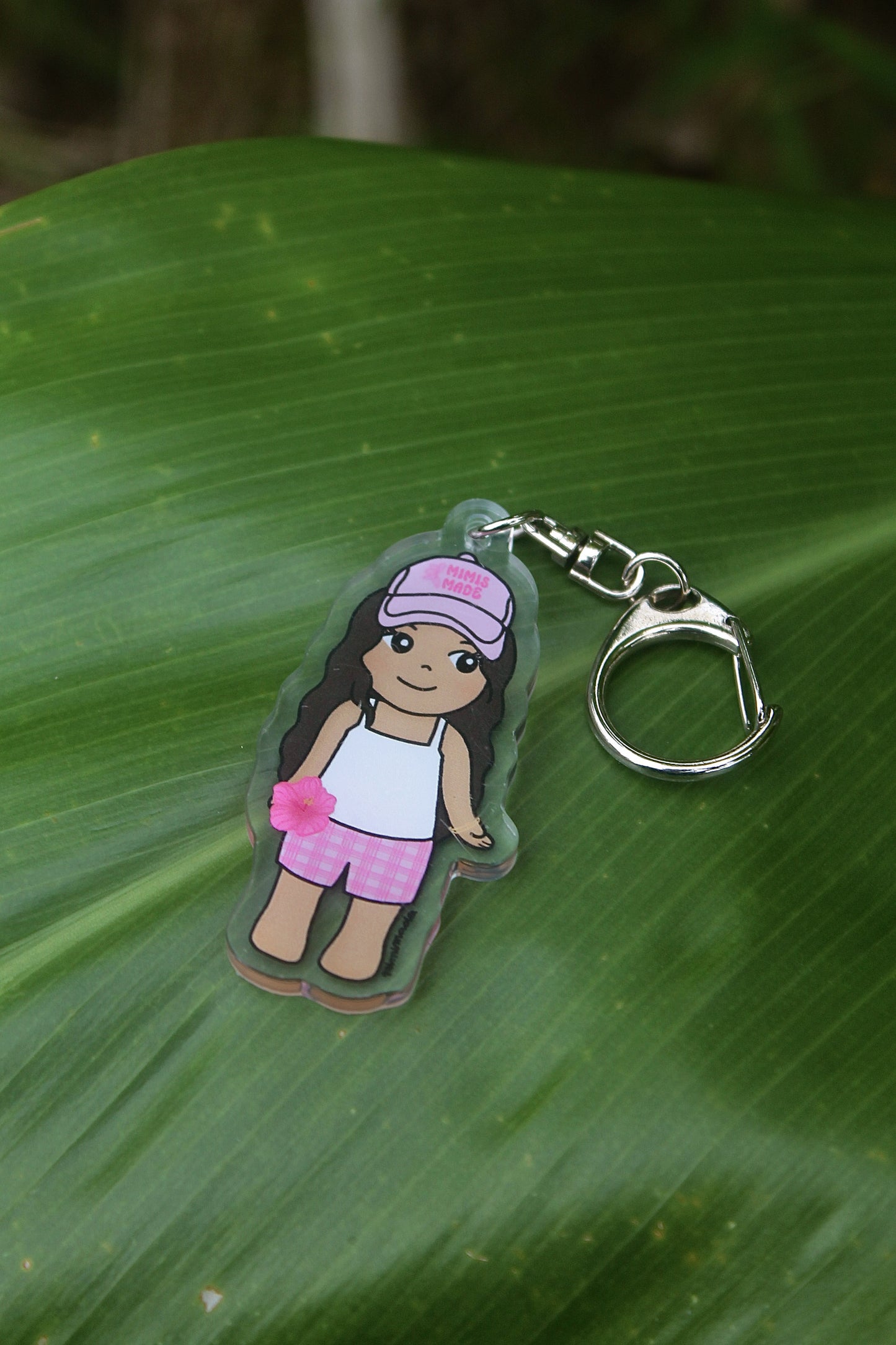 Pink Palaka Bebbeh Keychain