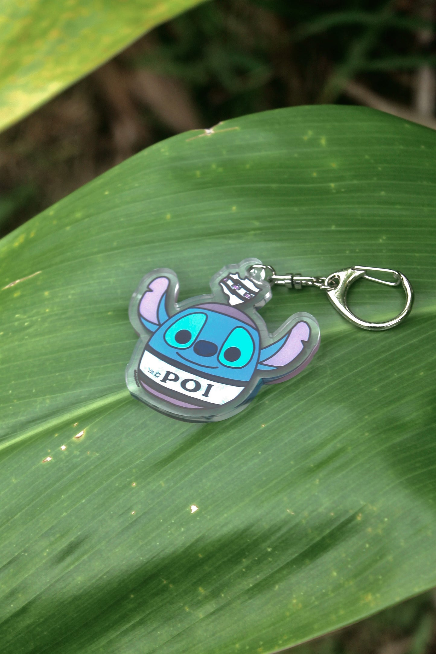 Stitch Poi Keychain