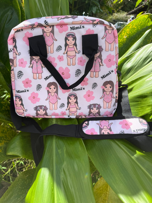 Says aloha to our newest addition — the Mimi’s Made cooler bag 🌸