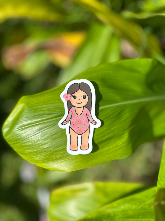Hunneh Hau Large Sticker