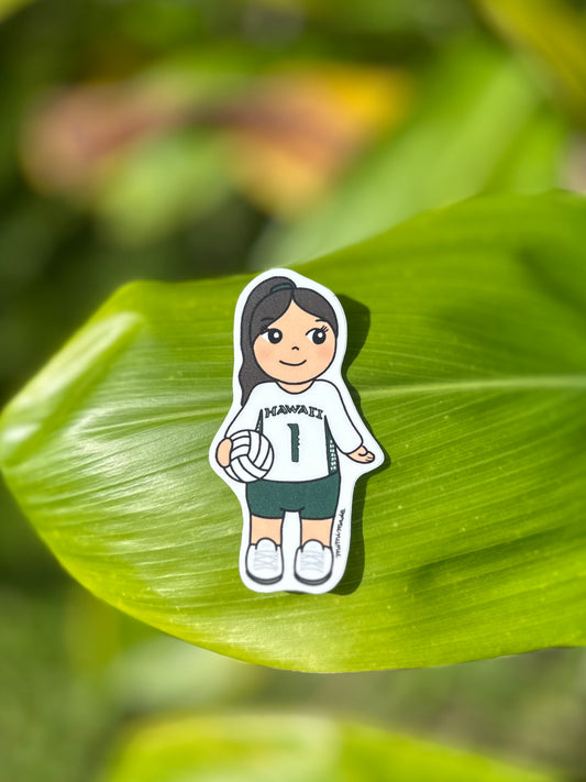 Volleyball Regular Sticker