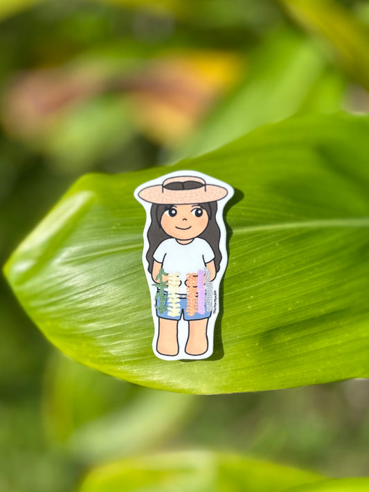 Lei Bebbeh Regular Sticker