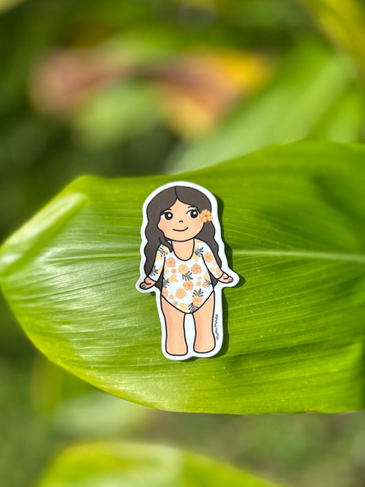 Puakenikeni Bebbeh Regular Sticker