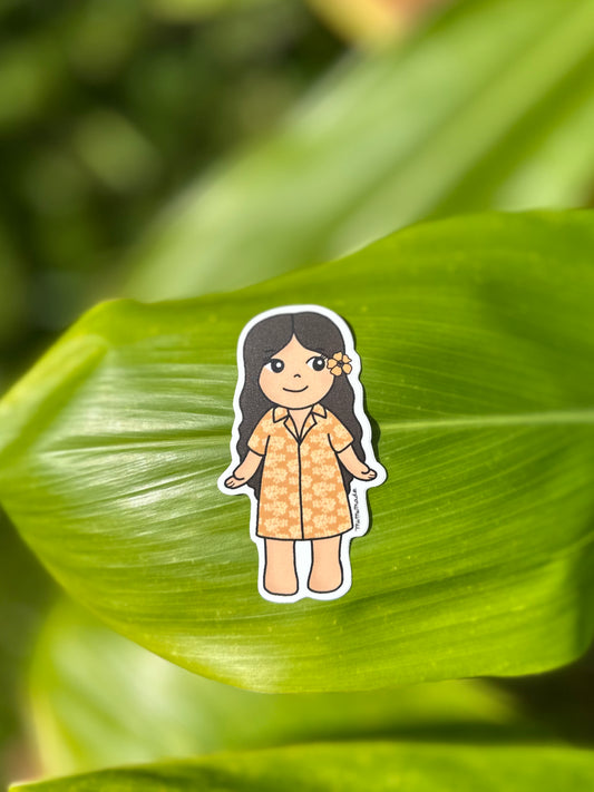 Puakenikeni Hunneh Regular Sticker