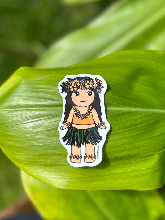 Puakenikeni Hula Regular Sticker