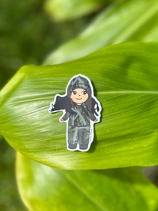 Hunneh Huntah Regular Sticker