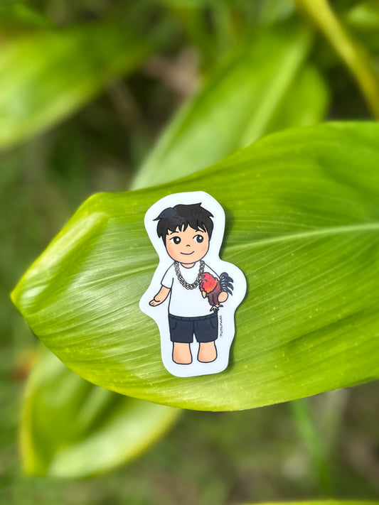 Chicken Fighter Regular Sticker