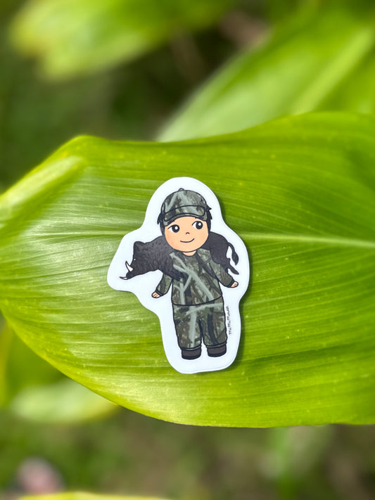 Huntah Regular Sticker