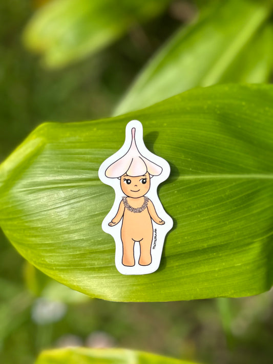 Plumeria Regular Sticker