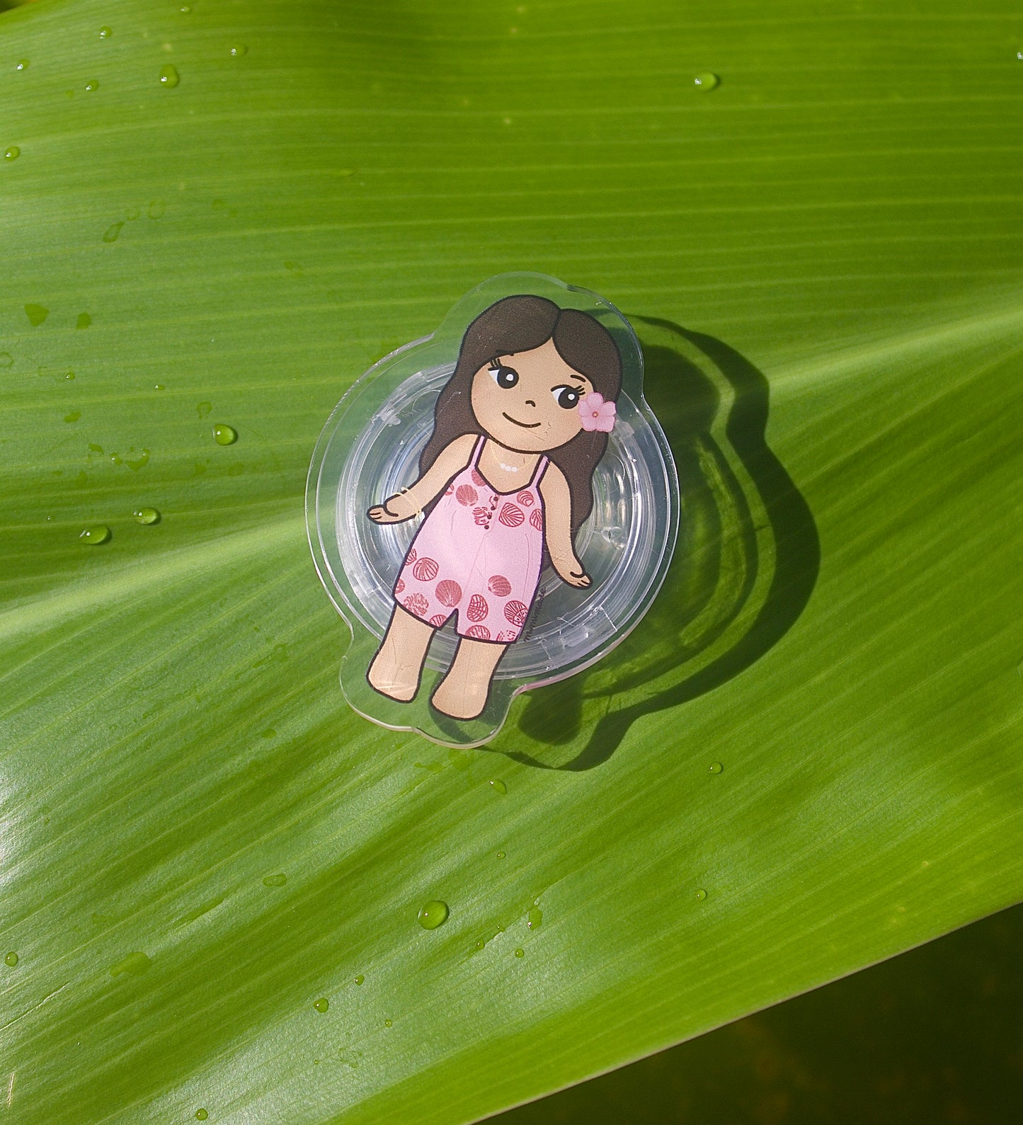 Pink Kealopiko Pop-socket