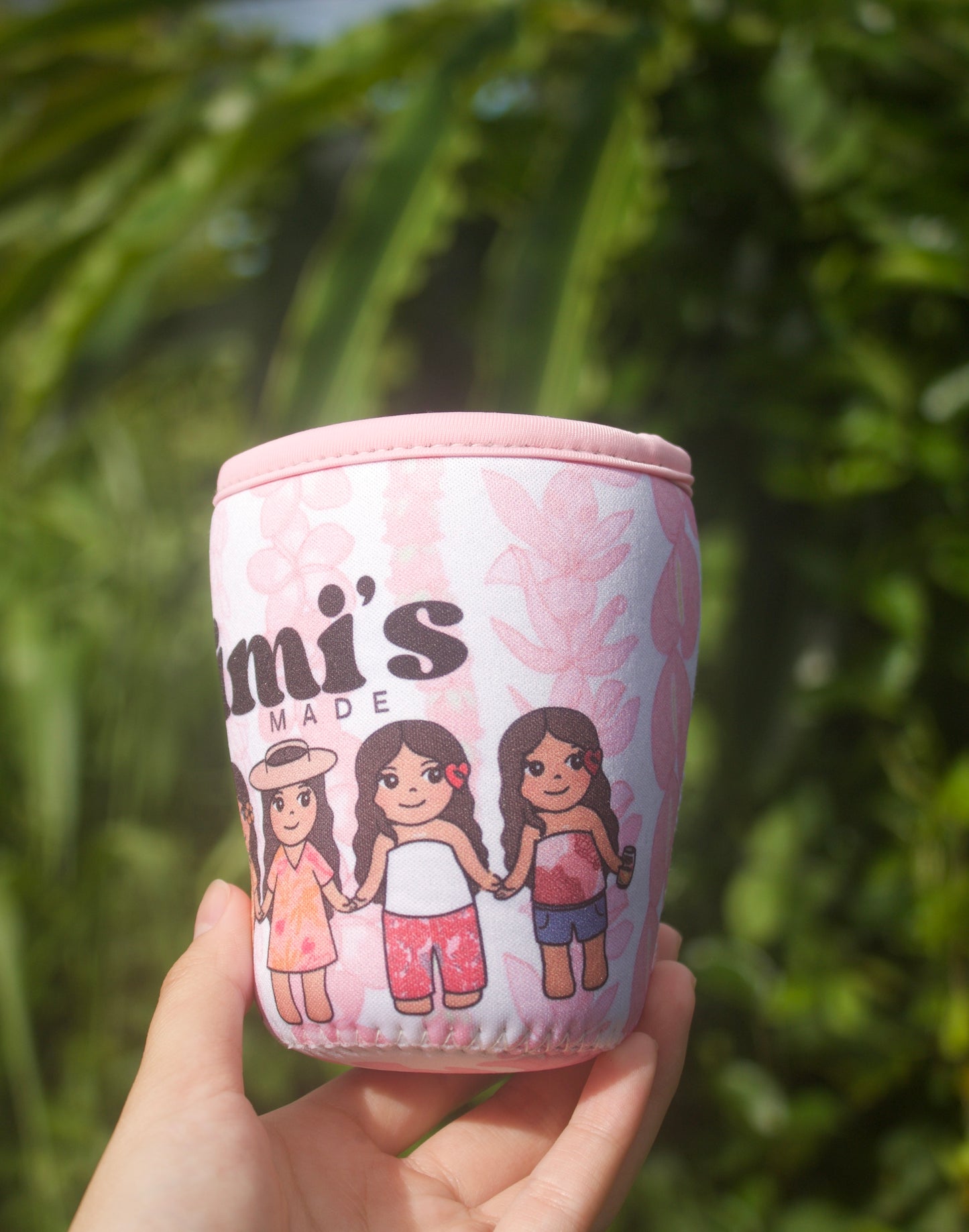 Pink Lei Coozie