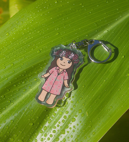 Hau Lei Po’o Keychain