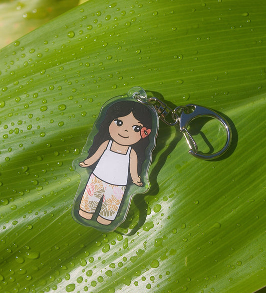Anthurium Keychain