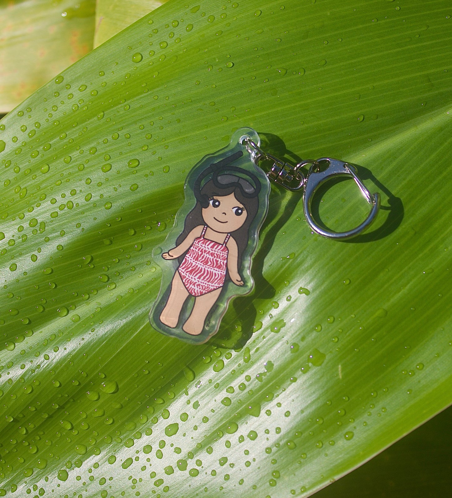 Miter Snorkel Keychain